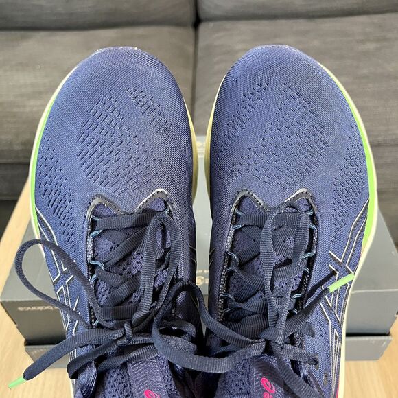 ASICS Gel-Nimbus 25 Navy Blue Running Shoes 1012B356 Women's Size 8.5 - Picture 11 of 12